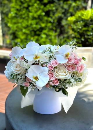 NO. 89. Sweet Serenity (roses, hydrangeas, orchids)