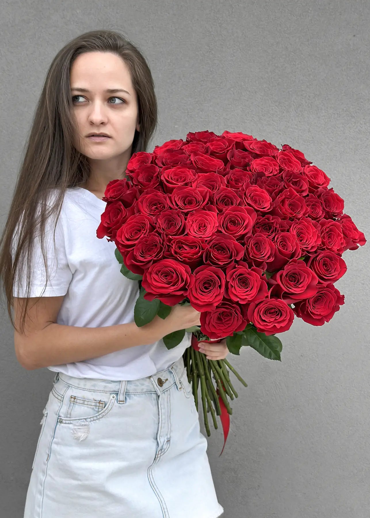 NO. 29. Gorgeous Bouquet Of 50 and 75 Roses | Cherry Blossom | Flowers ...