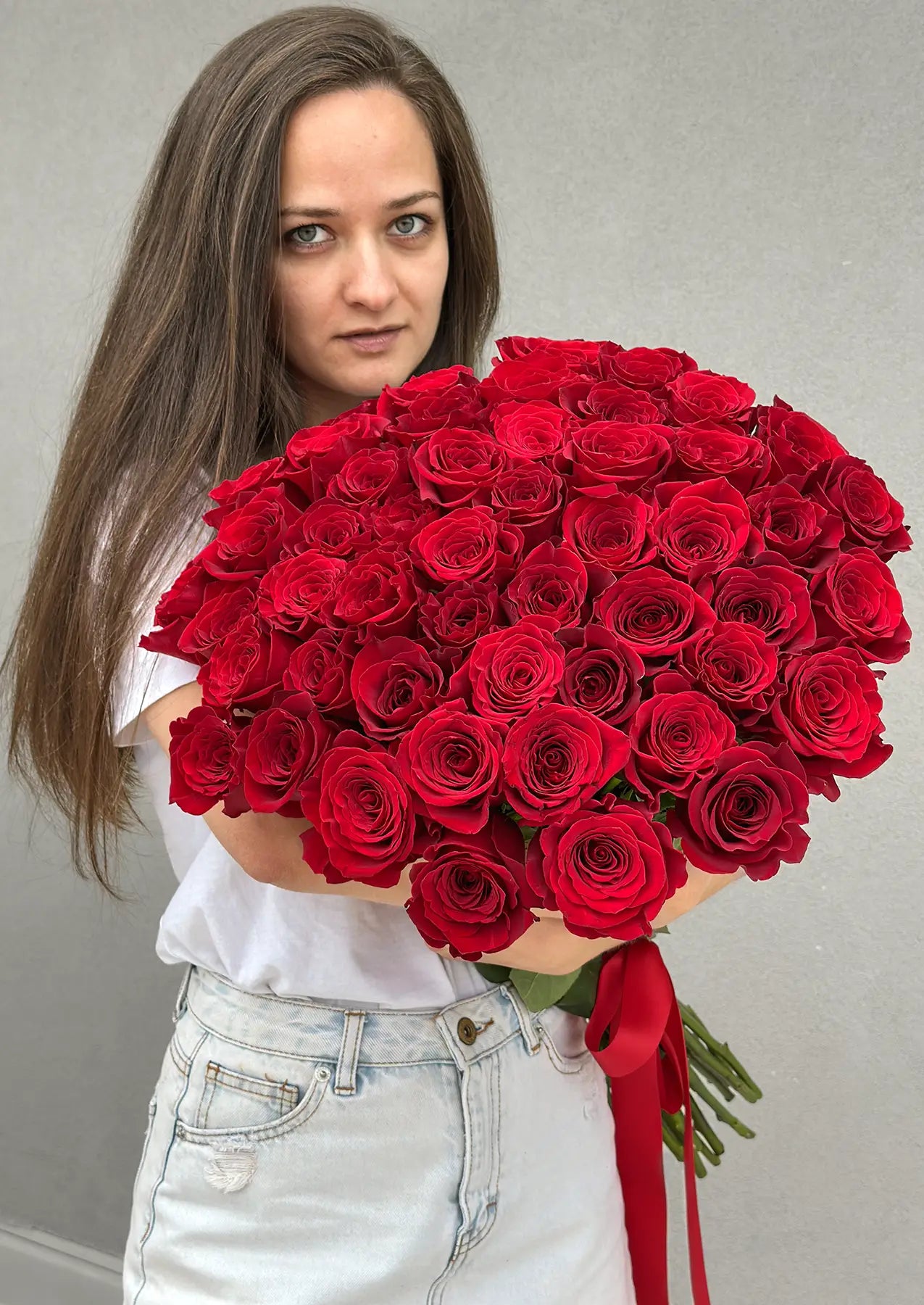 NO. 29. Gorgeous Bouquet Of 50 and 75 Roses | Cherry Blossom | Flowers ...