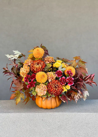 NO. 166. Pumpkin Centerpiece Pot