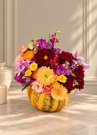 NO. 178. Autumn Harvest — Fresh Pumpkin Flowers