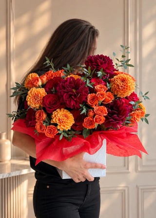 NO. 179. Fall Flower Box October Muse
