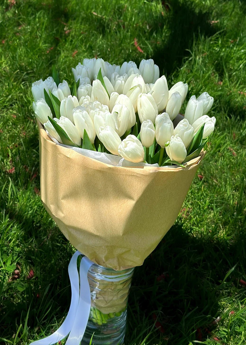 NO. 40. Bouquet of White Tulips